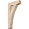 Ekena Millwork Thorton Block Smooth Bracket, Douglas Fir, 3 1/2"W x 16"D x 28"H BKT04X16X28THR05SDF - alternate 1